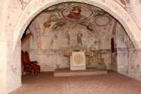 Kapelle mit Altar Burg Kriebstein