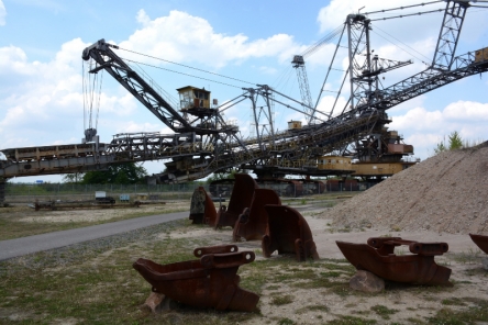 Großanlage Bergbau Technik Park Großpösna