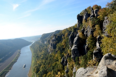 Felsformation Elbsandsteingebirge