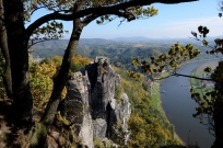 Felsformation Elbsandsteingebirge