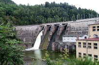 Staumauer Talsperre Kriebstein