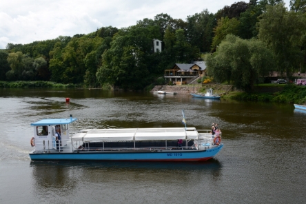 An der Grimmaer Hängebrücke